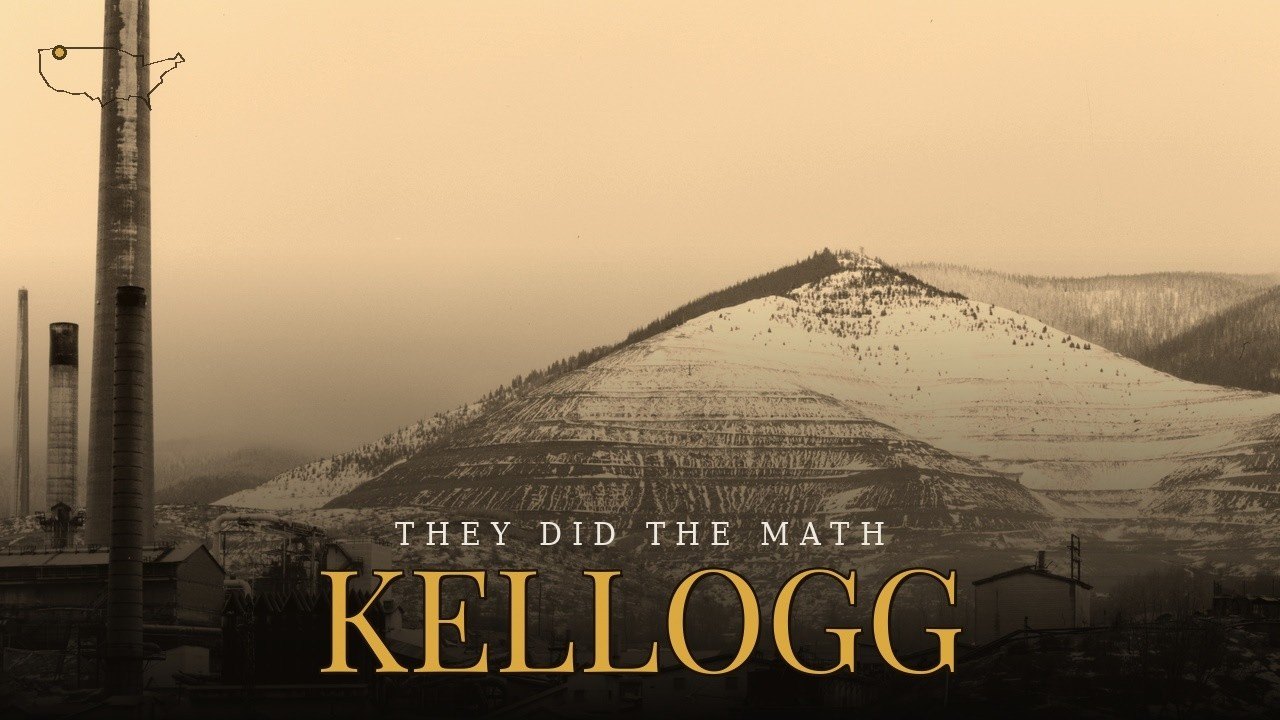 Kellogg, Idaho — the Bunker Hill lead smelter